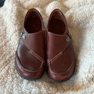 Clarks leather shoes